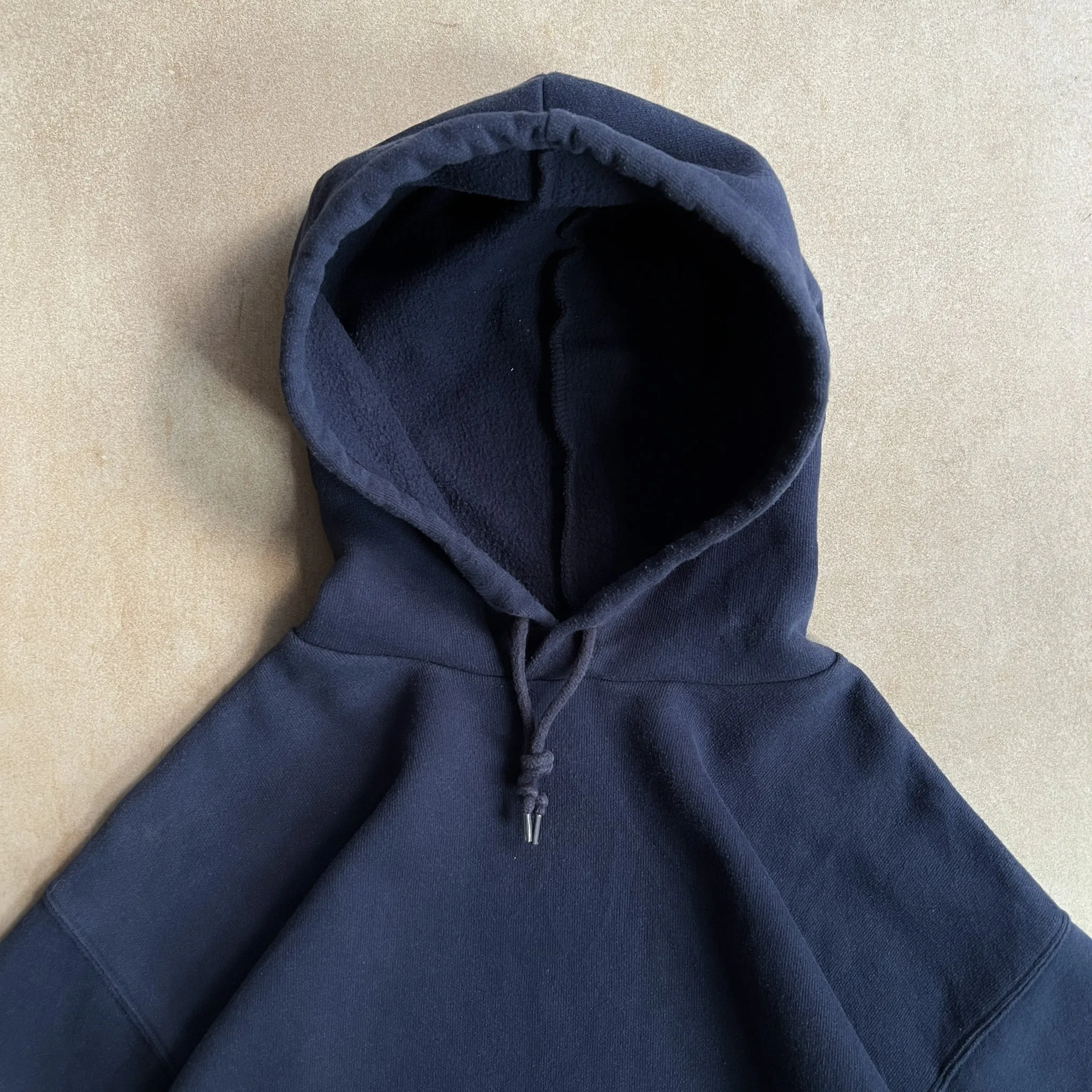 1990s Carhartt Navy Hoodie - XL