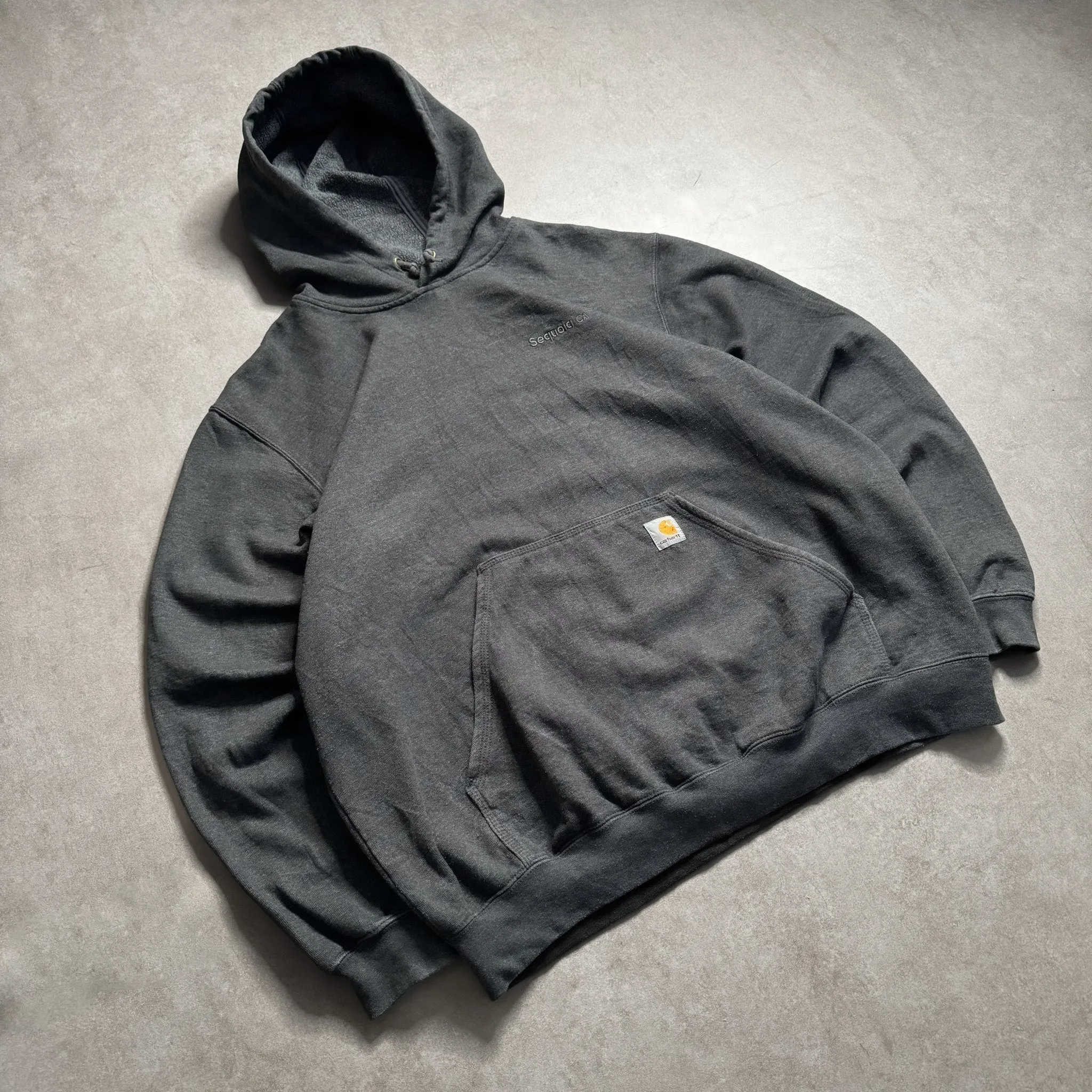 2000s Carhartt Grey Sequoia CA Hoodie - XL