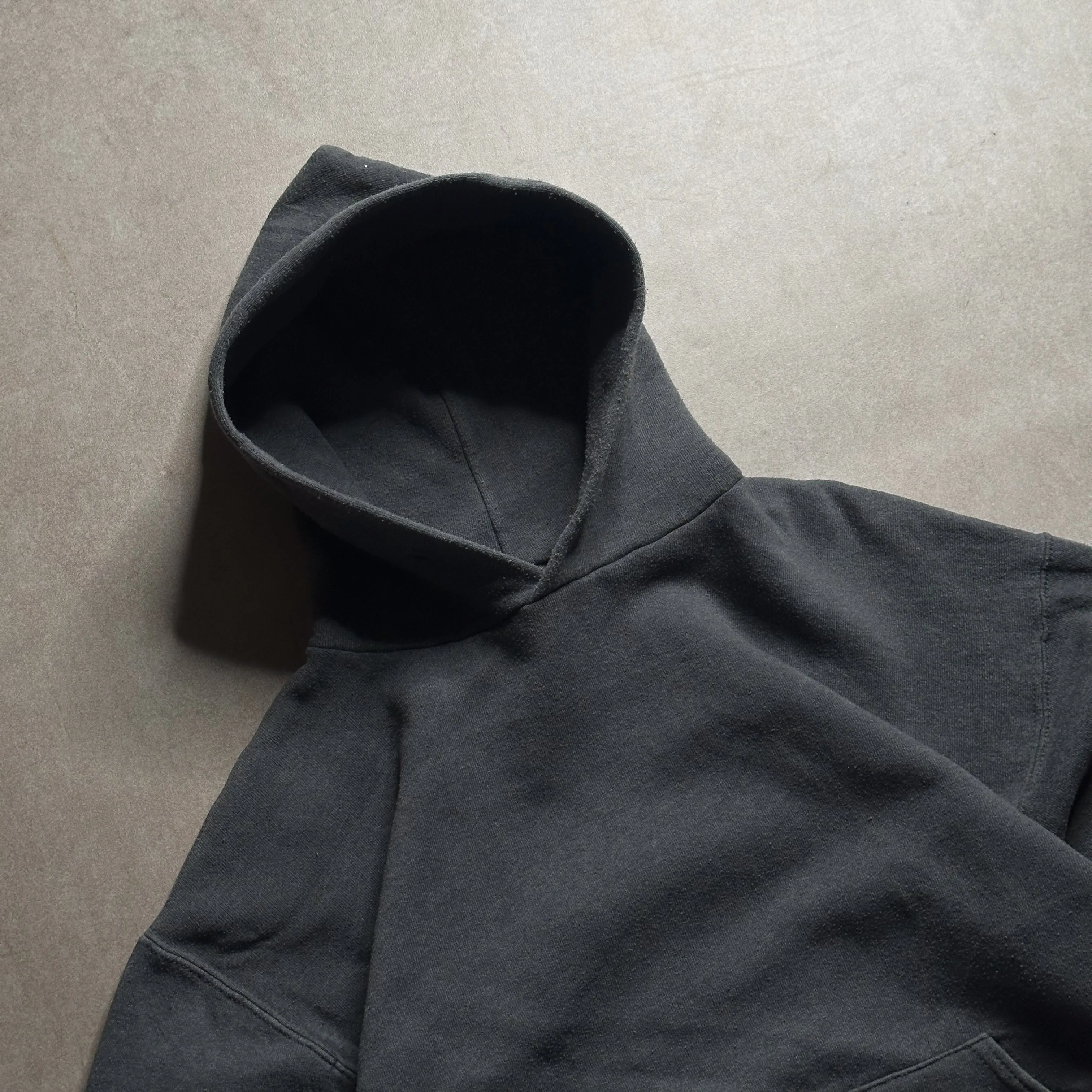 90s Russell Athletic Grey Hoodie - M