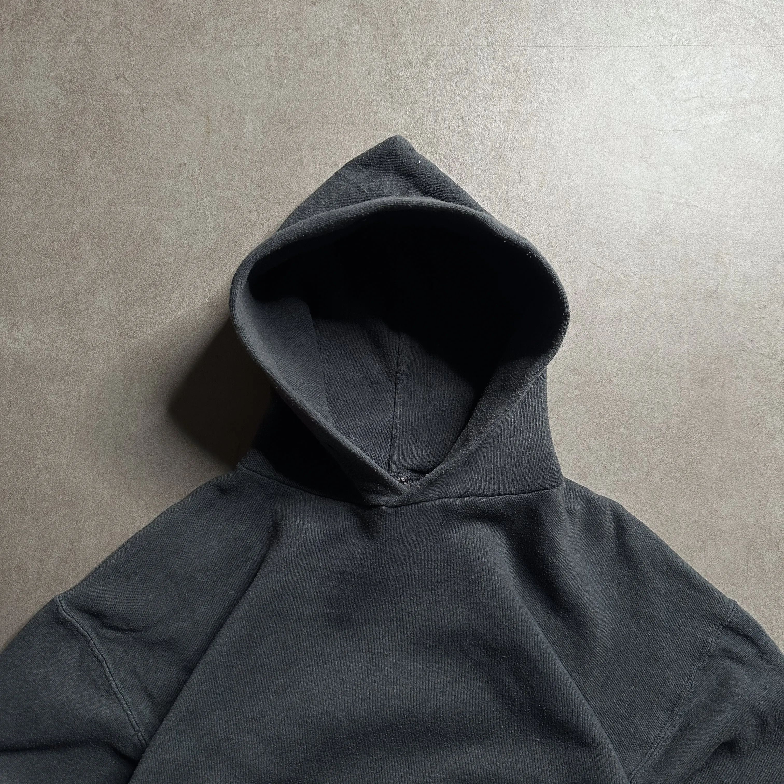 90s Russell Athletic Grey Hoodie - M