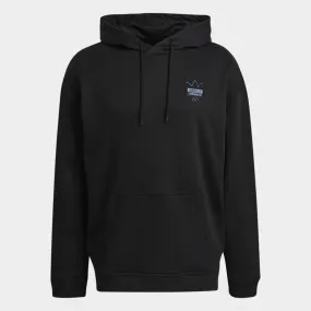 Adidas Men's R.Y.V. Abstract Trefoil Hoodie in Black