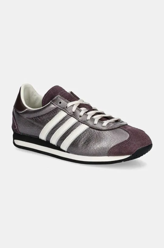 adidas Originals leather sneakers Country OG W violet color JH6338