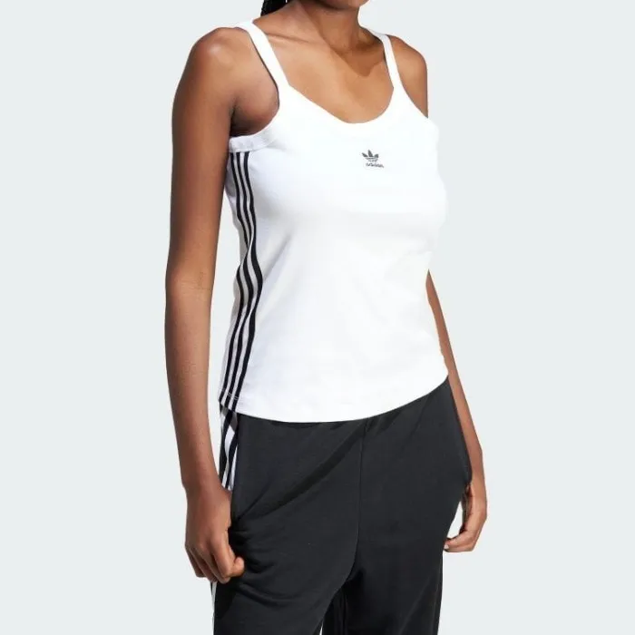 adidas Rib Cotton Logo Tanks & Camisoles