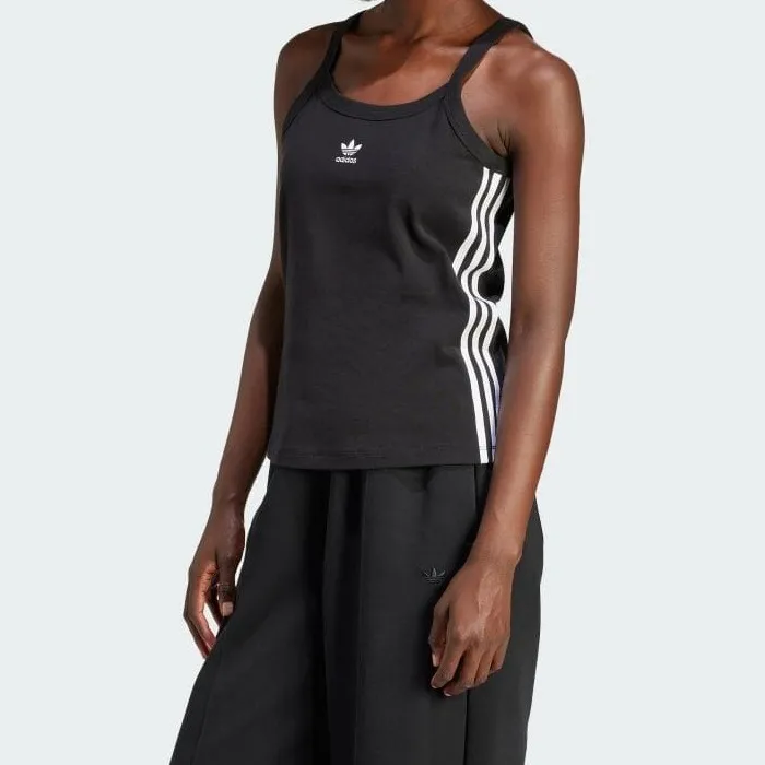 adidas Rib Cotton Logo Tanks & Camisoles