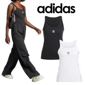 adidas Rib Cotton Logo Tanks & Camisoles