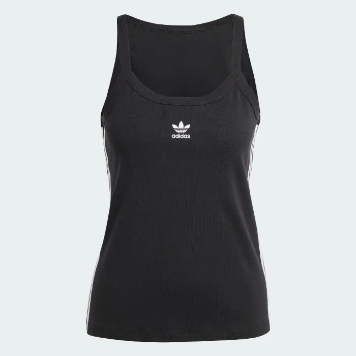 adidas Rib Cotton Logo Tanks & Camisoles