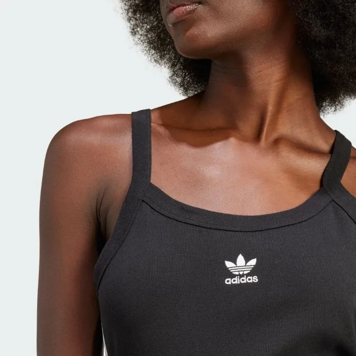 adidas Rib Cotton Logo Tanks & Camisoles