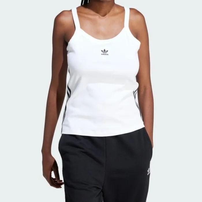 adidas Rib Cotton Logo Tanks & Camisoles