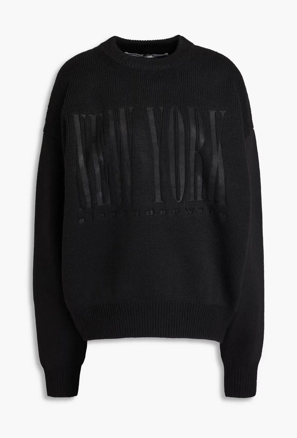 Alexander Wang Rib Long Sleeves V-neck & Crewneck - Buy Online