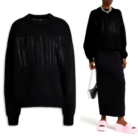 Alexander Wang Rib Long Sleeves V-neck & Crewneck - Buy Online