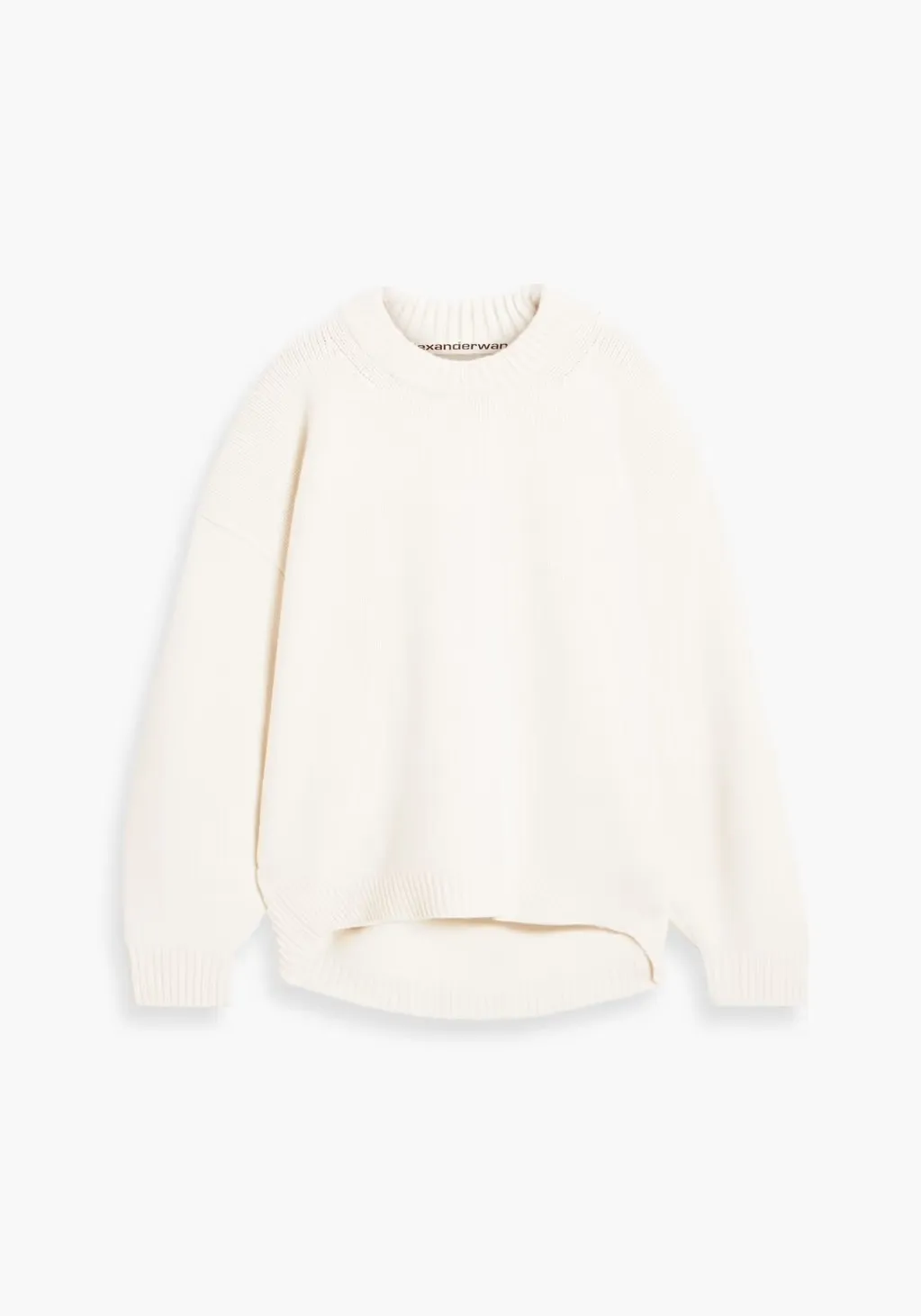 Alexander Wang Wool Nylon Rib V-neck & Crew neck