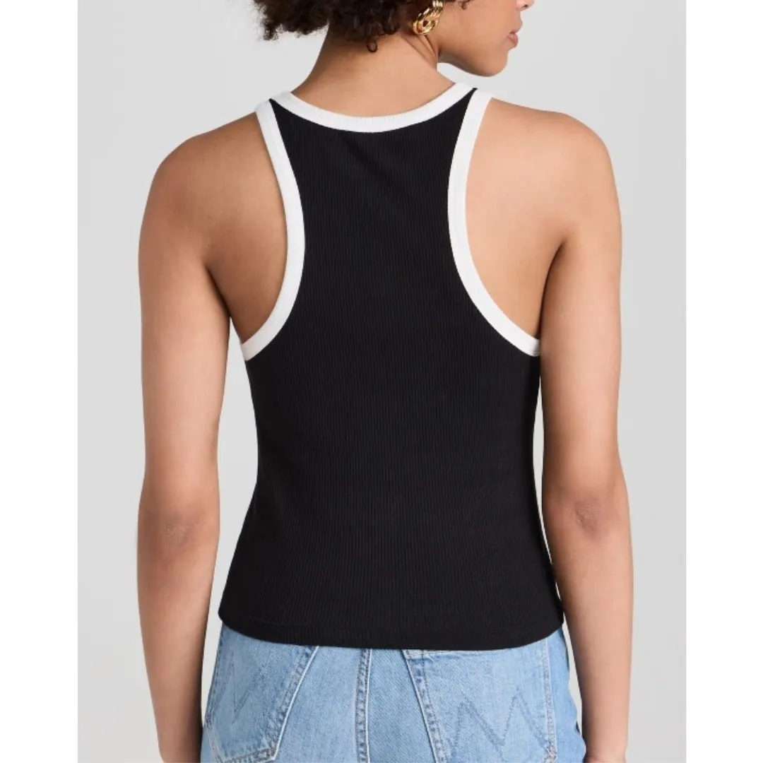 Alice+Olivia Ribbed Cotton Tanks & Camisoles