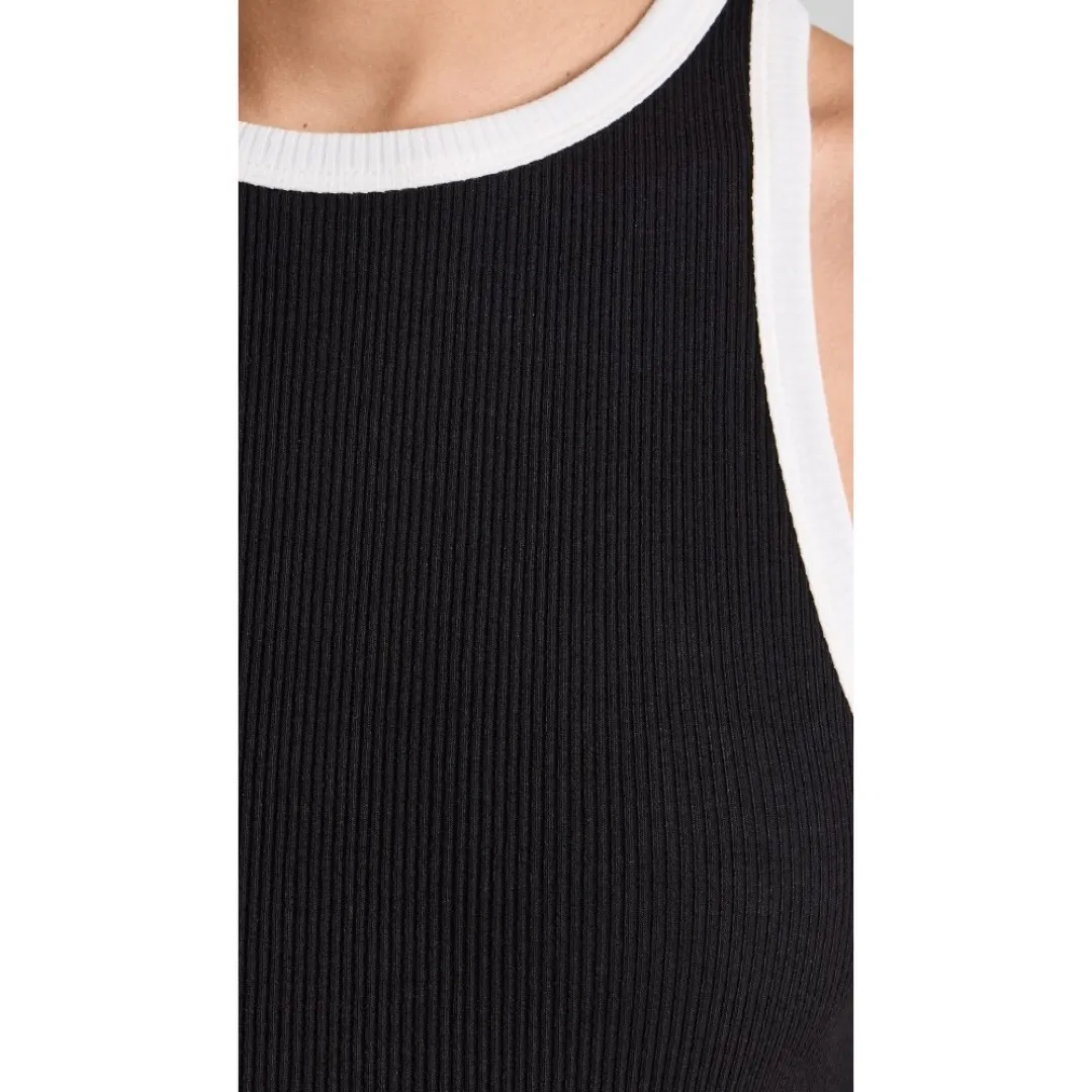 Alice+Olivia Ribbed Cotton Tanks & Camisoles