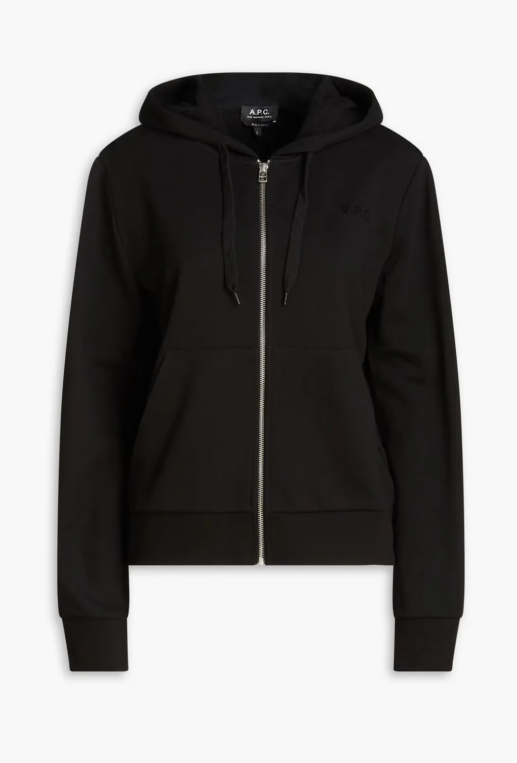 A.P.C. Rib Cotton Logo Hoodies Sweatshirts