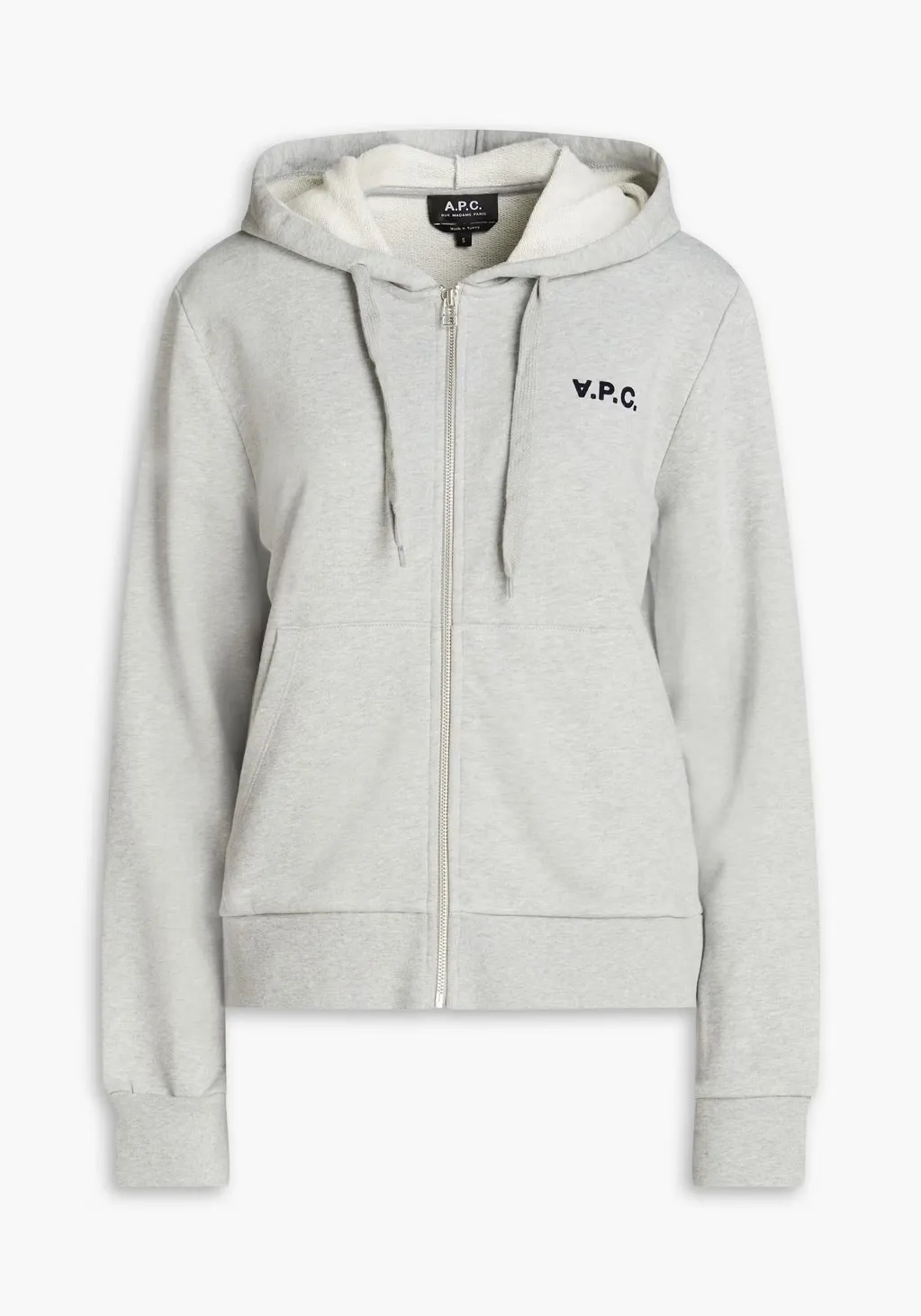 A.P.C. Rib Cotton Logo Hoodies Sweatshirts