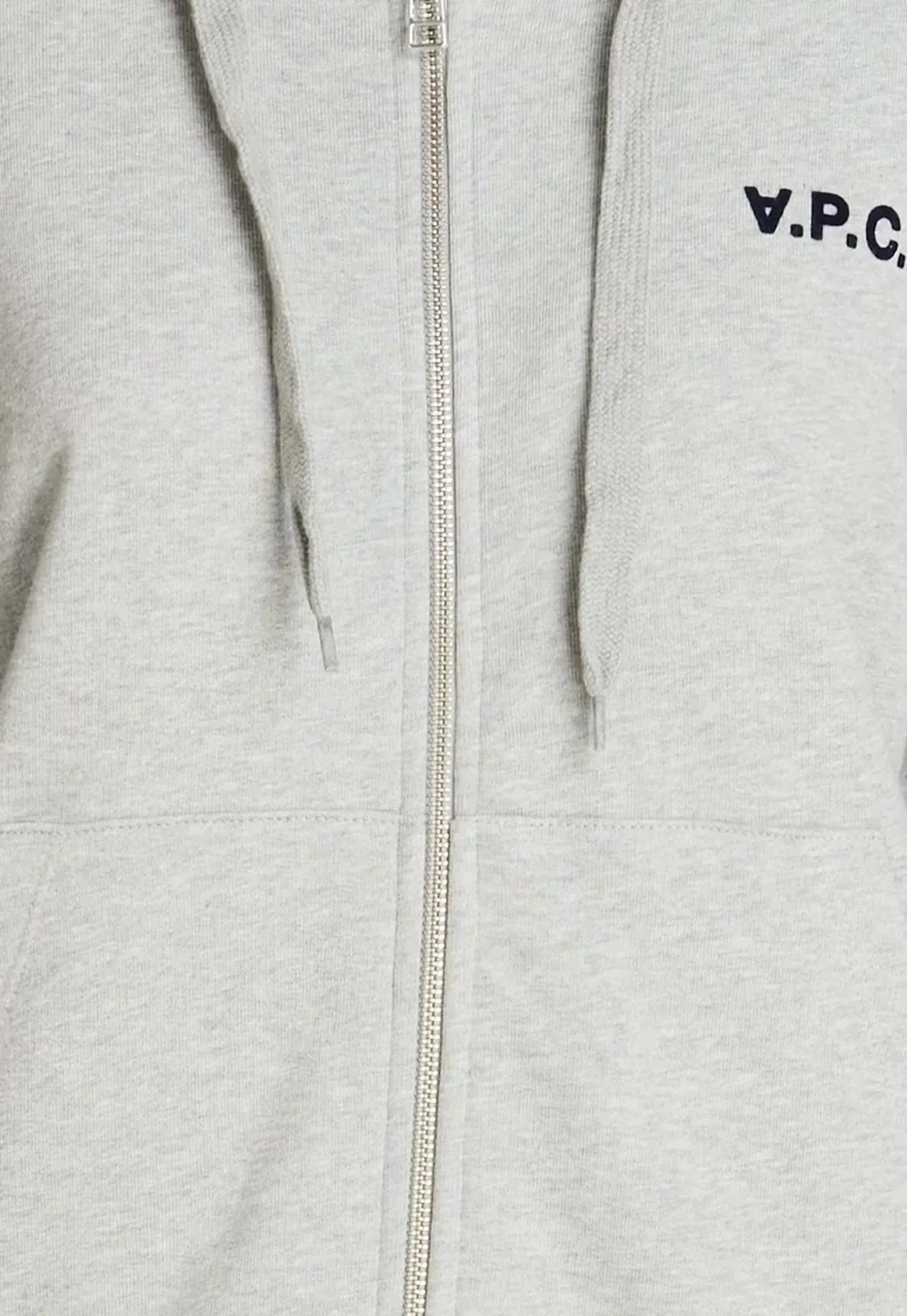 A.P.C. Rib Cotton Logo Hoodies Sweatshirts