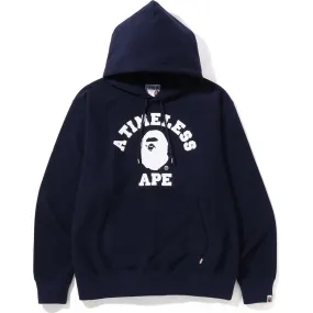 BAPE X JJJJOUND men's relaxed classic college pullover hoodie