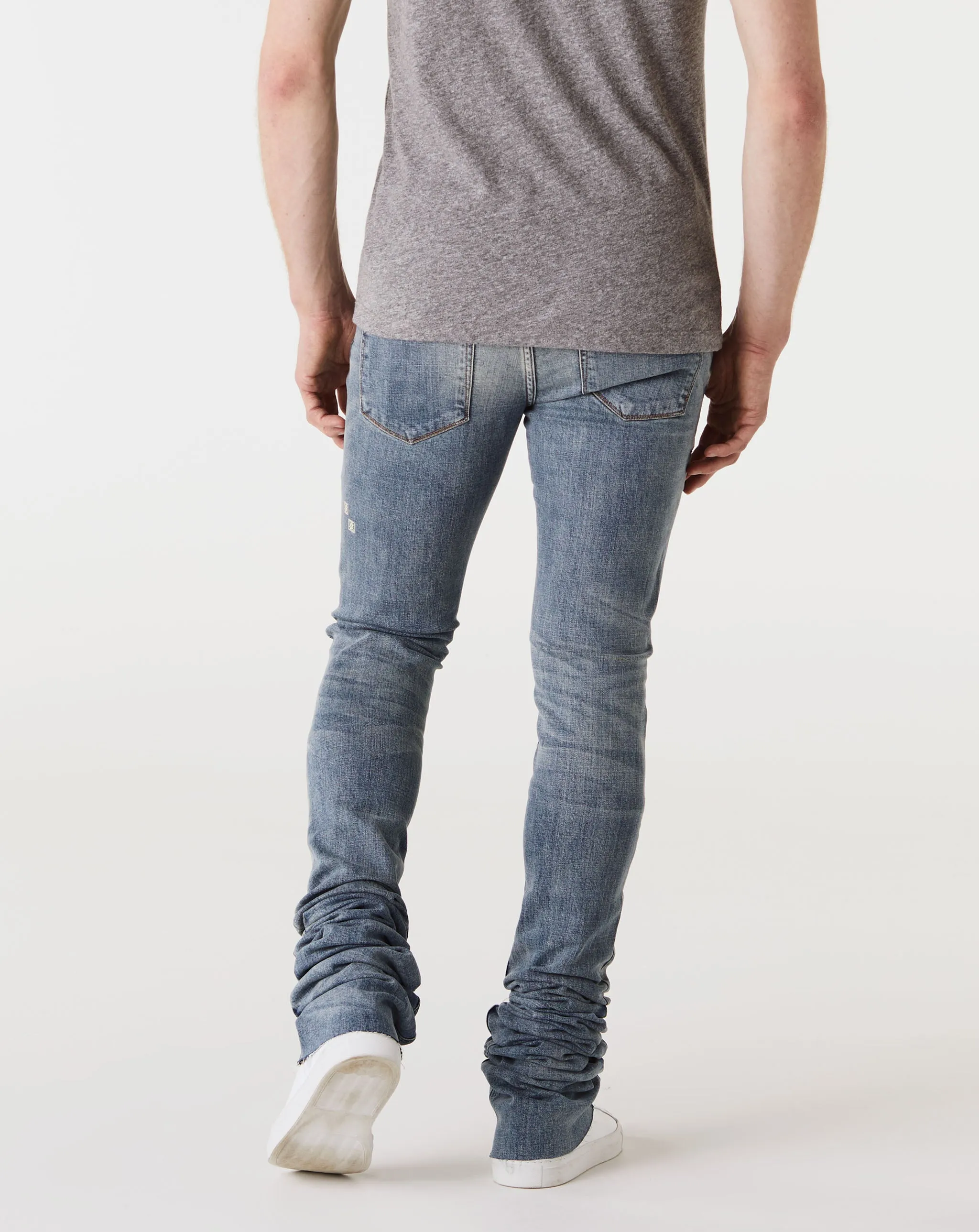 Barcelona Stacked Denim Jeans - Trendy and Stylish