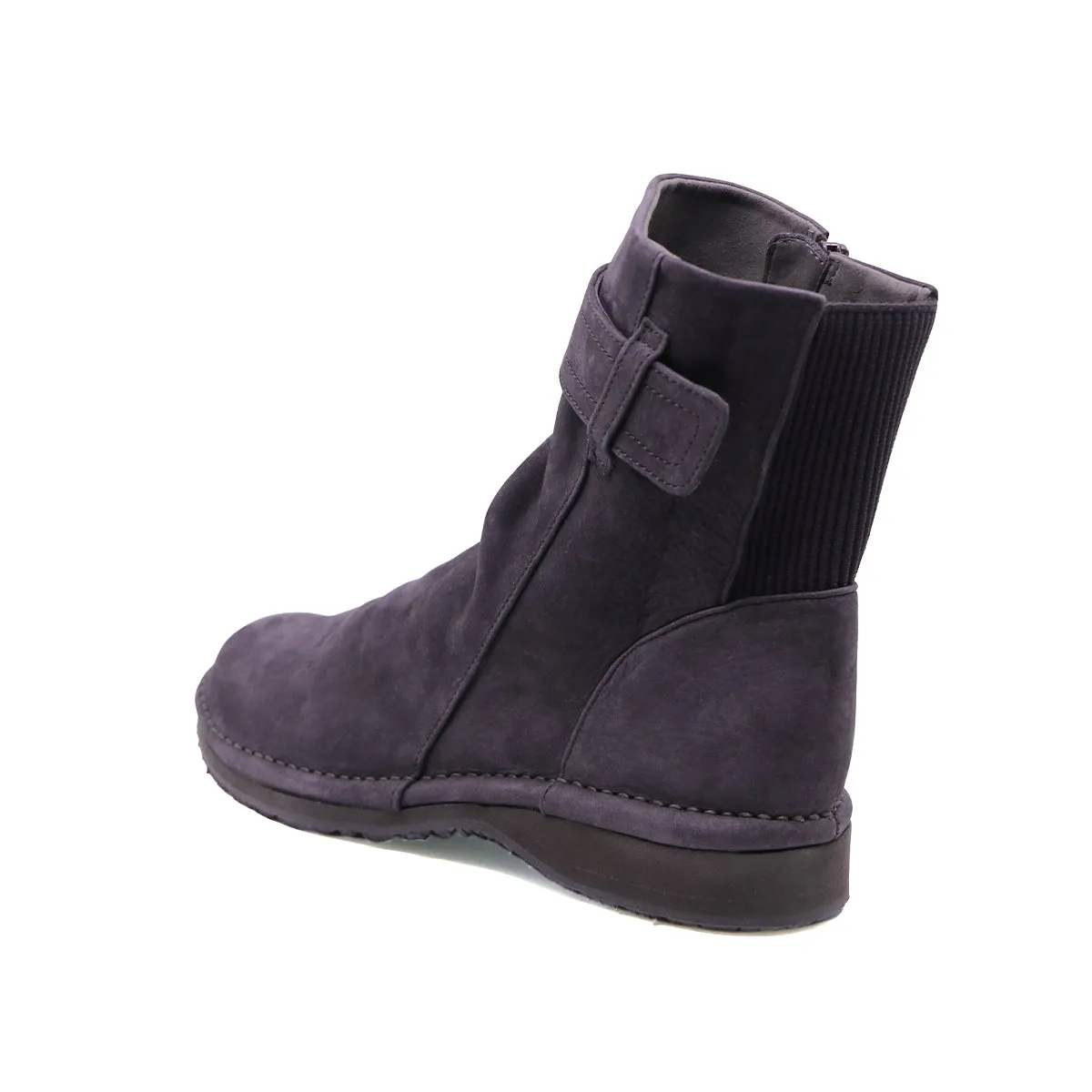 Bekky Aubergine Grey Anti-Slip Mid Boots