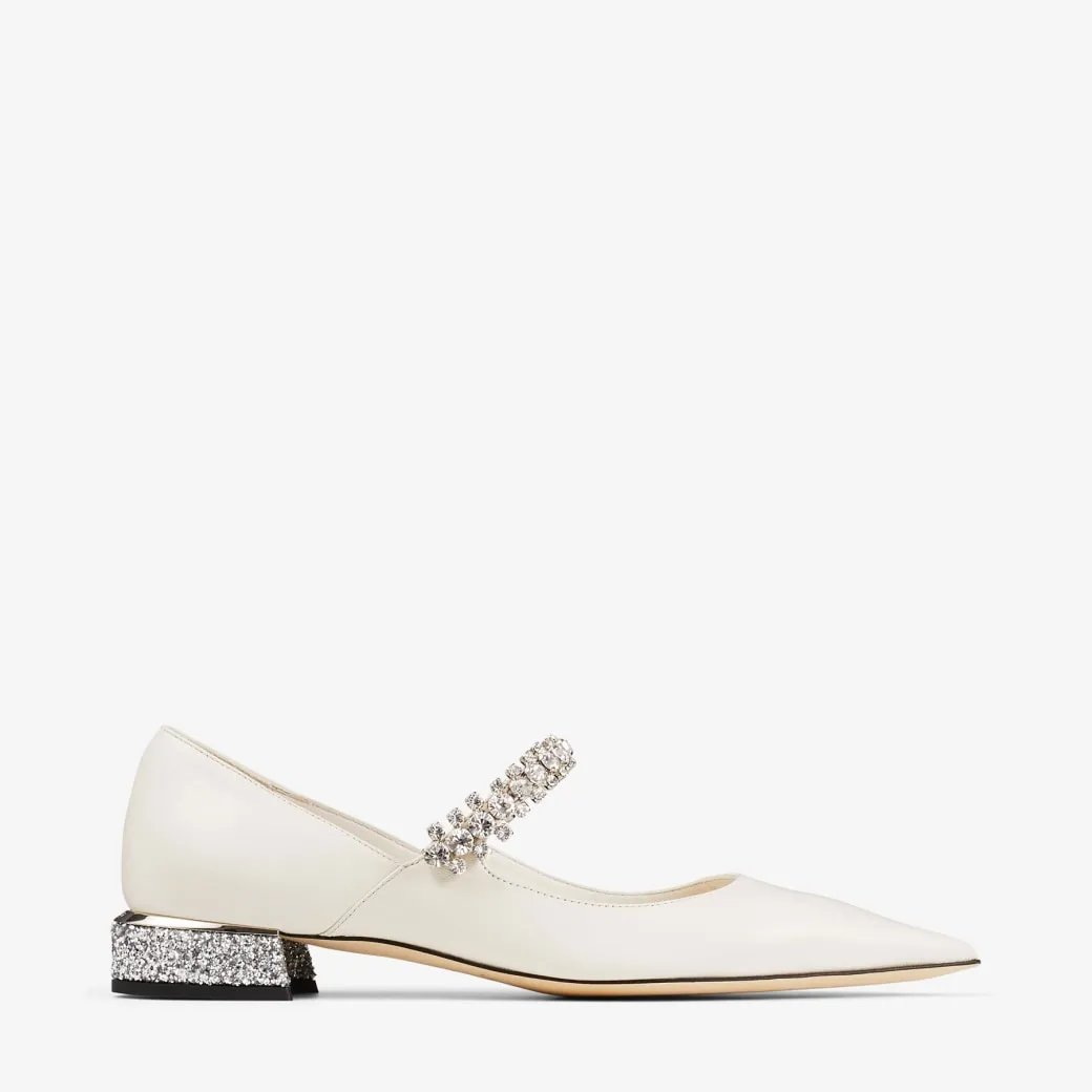 Bing Pump Flat Latte Nappa Leather Flats