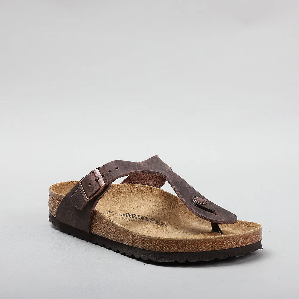 Birkenstock Gizeh 743831 Oil Habana Leather sandals