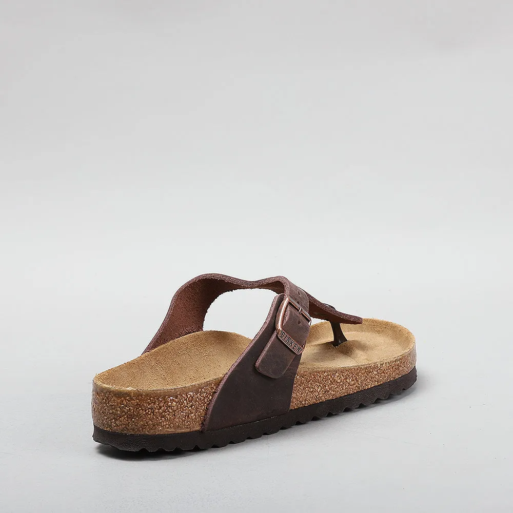 Birkenstock Gizeh 743831 Oil Habana Leather sandals