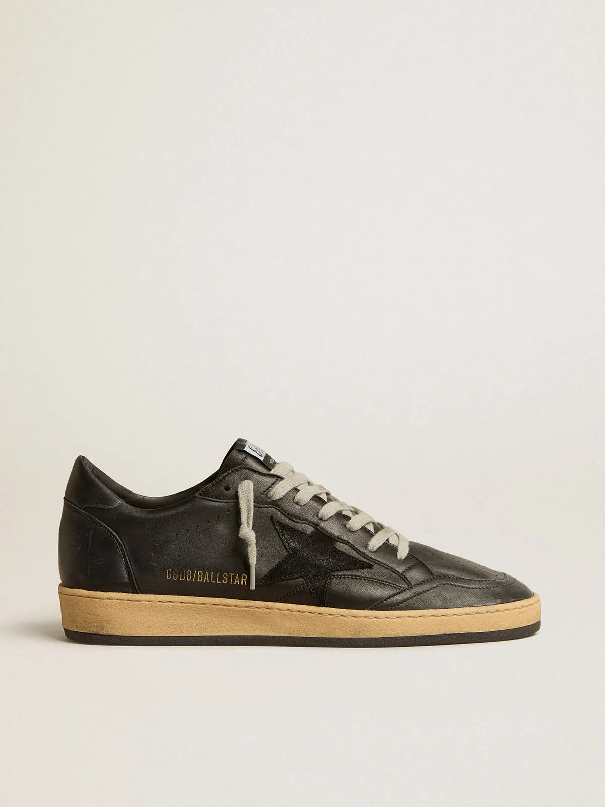 Black Golden Goose Ball Star Shoes