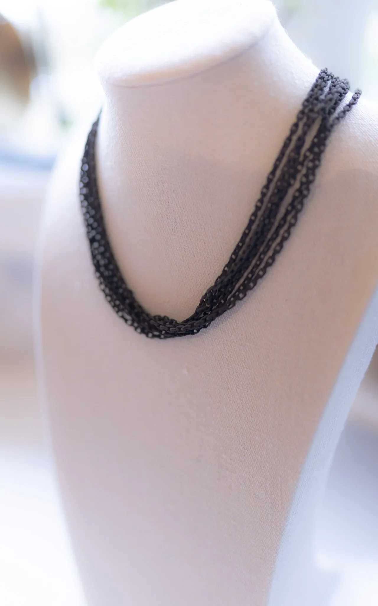 Black modern jewelry gift set