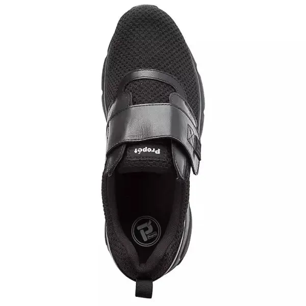 Black Strap Sneaker - Men's Stability X - Propet