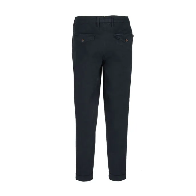 Blue Cashmere Pants for Men - Twill Twill Cachemire