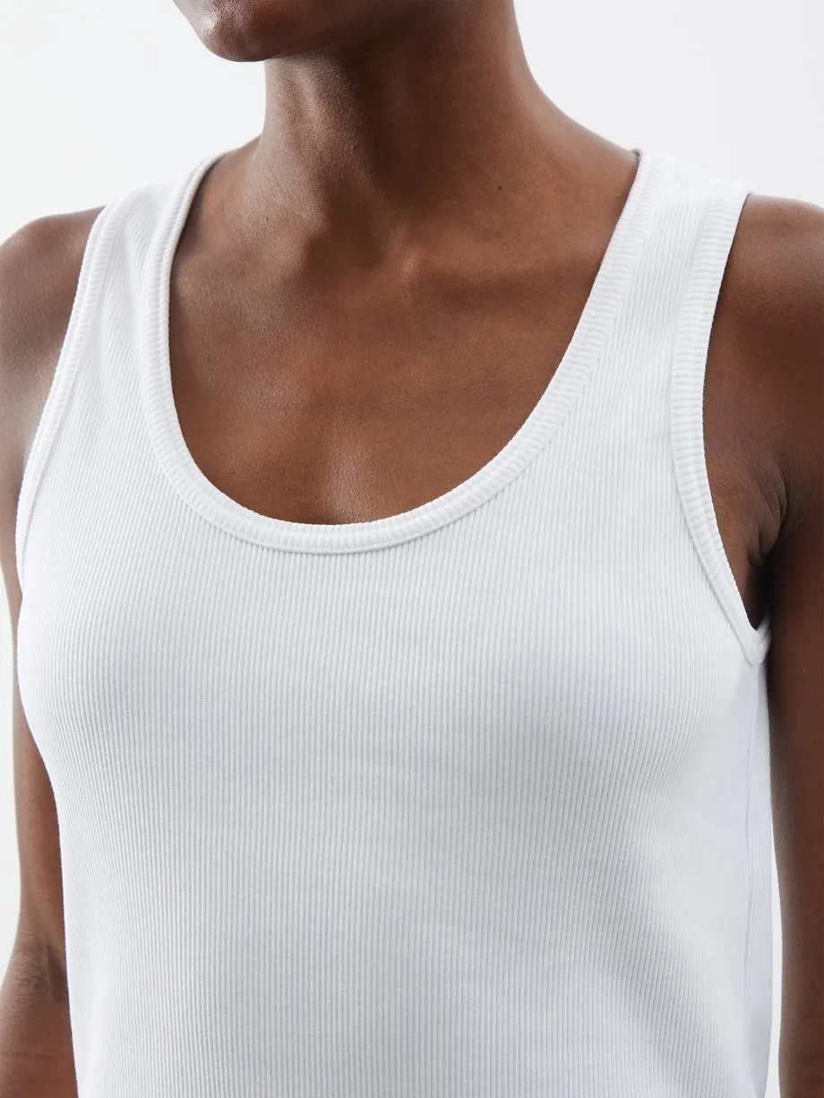 Bottega Veneta U-Neck Cotton Tanks & Camisoles