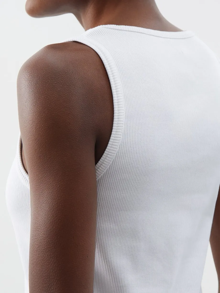 Bottega Veneta U-Neck Cotton Tanks & Camisoles