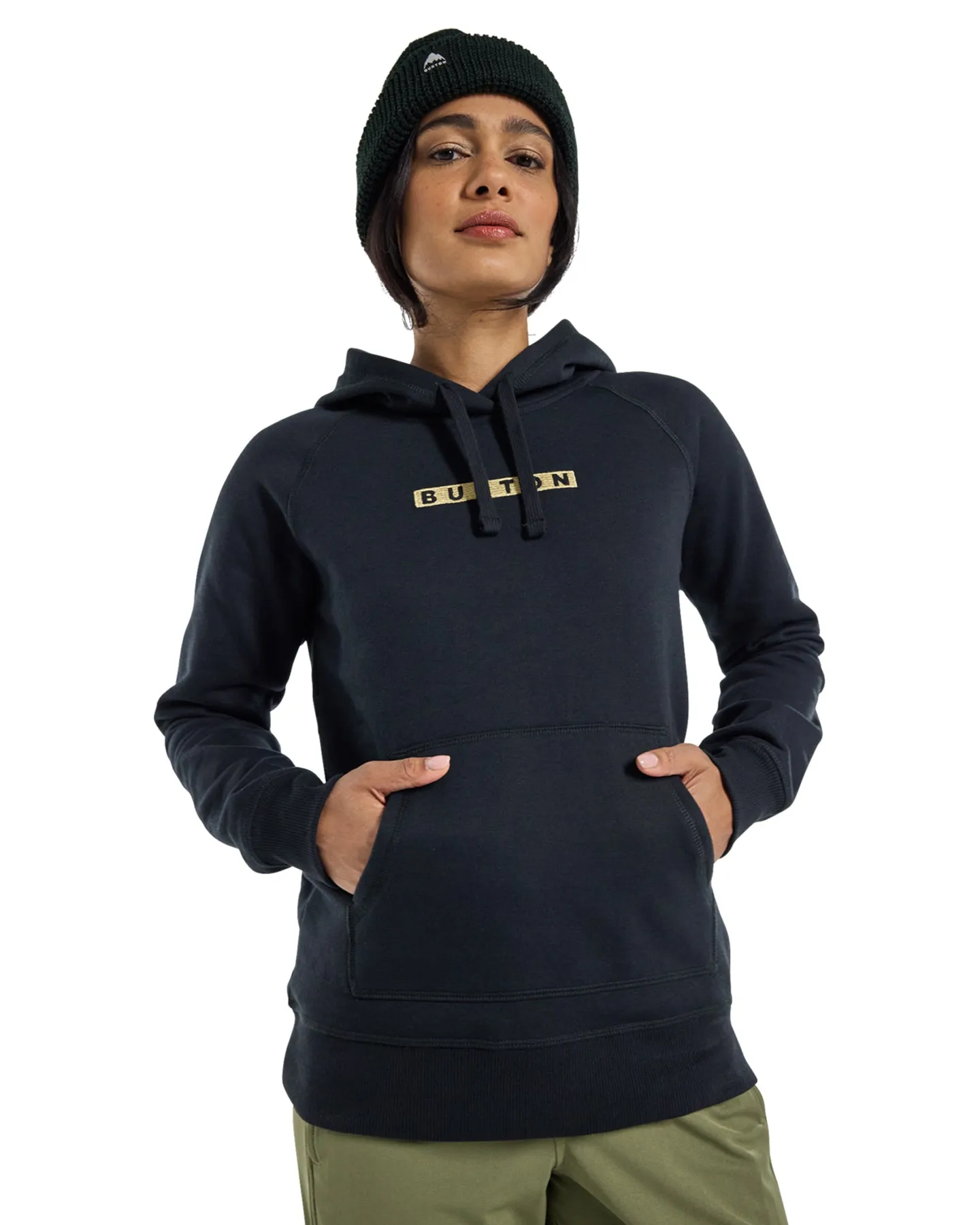 Burton Women's Family Tree 24 Hoodie - True Black