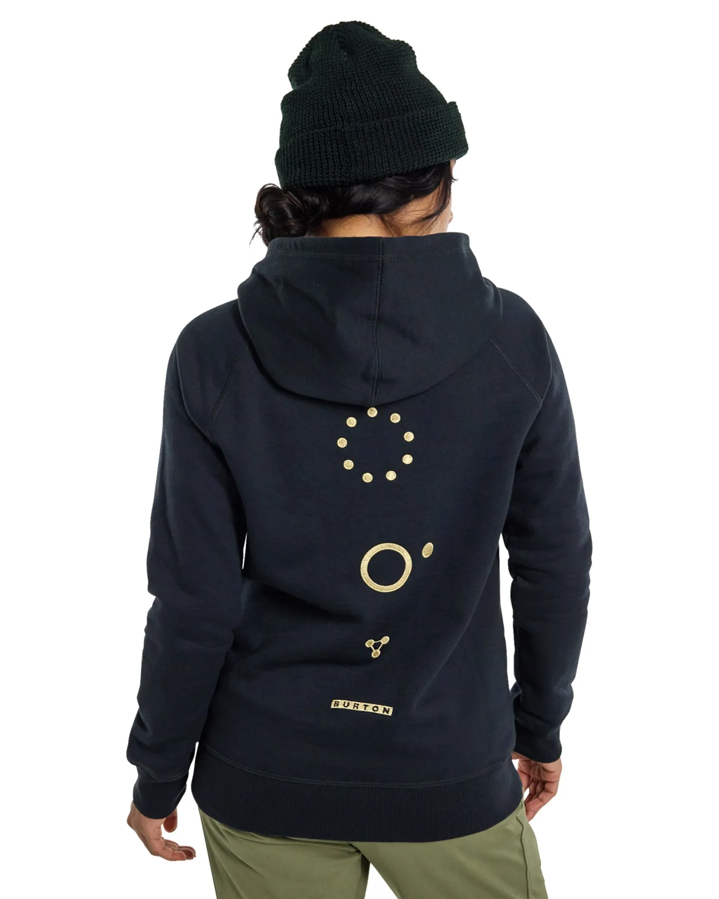 Burton Women's Family Tree 24 Hoodie - True Black