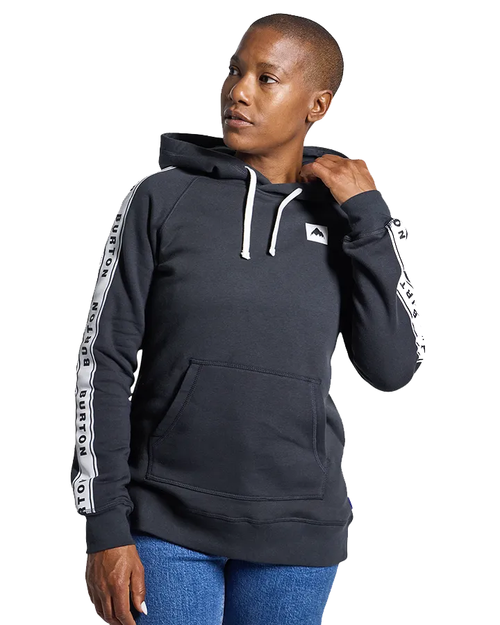 Burton Women's Lost Things Hoodie in True Black - 2023