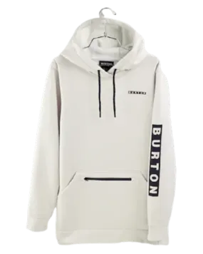 Burton Women's Oak Hoodie, Stout White Heather