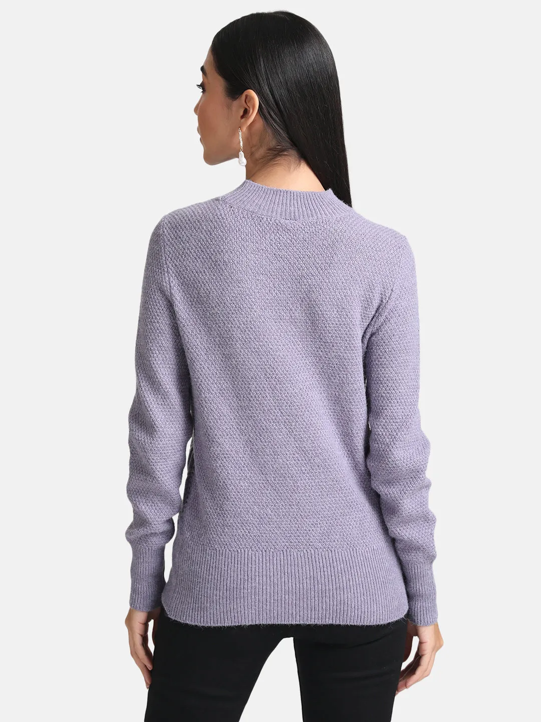 Cable Knit Turtleneck Sweater