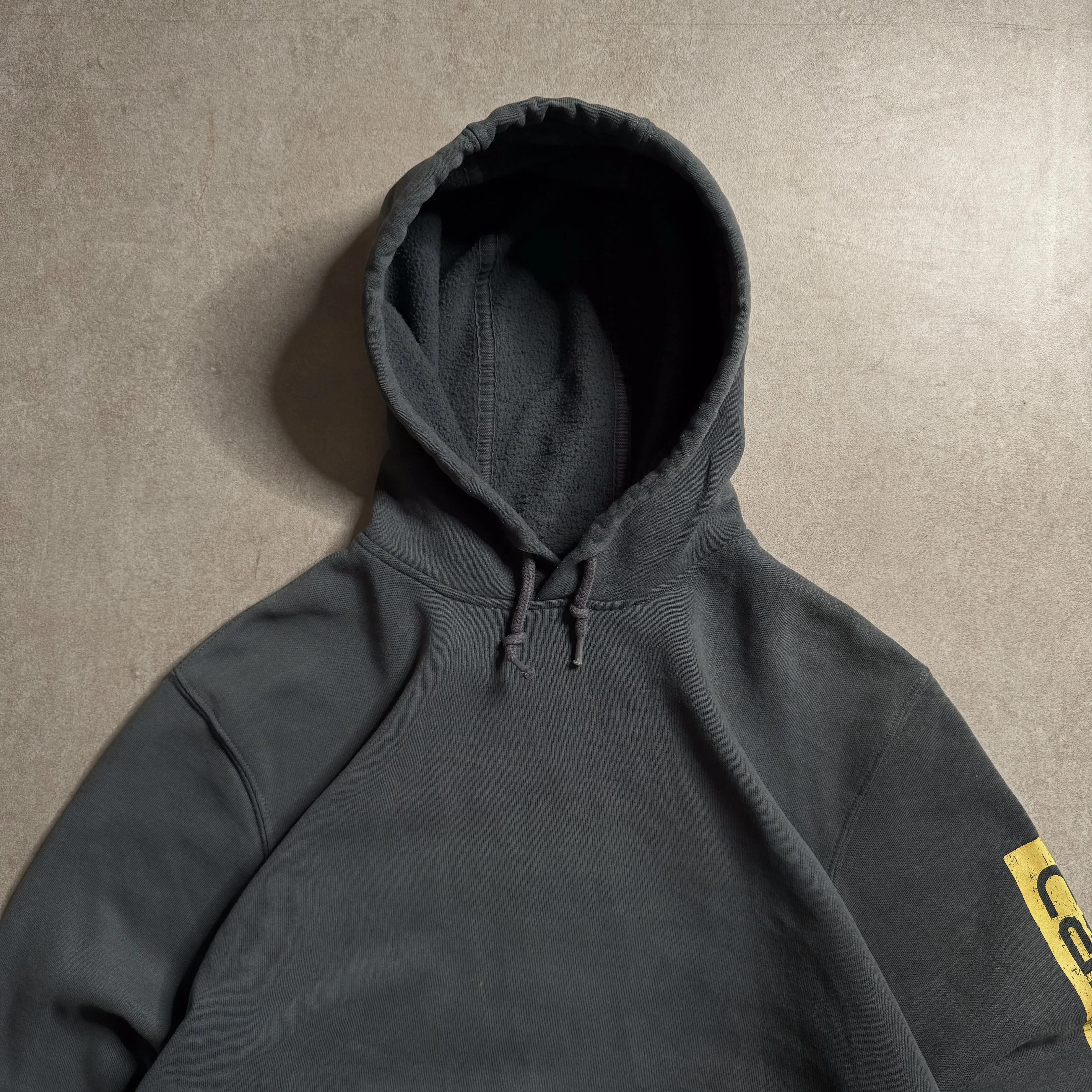 Carhartt Grey Logo Hoodie - M