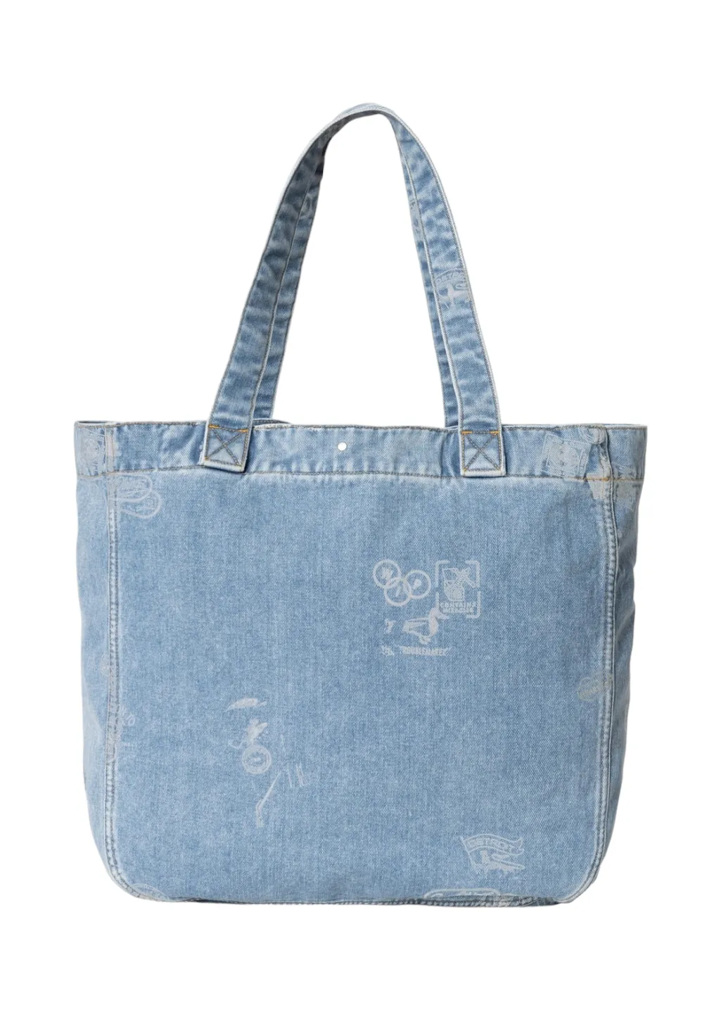 Carhartt WIP - Stamp Tote Bag - Blue Bleached