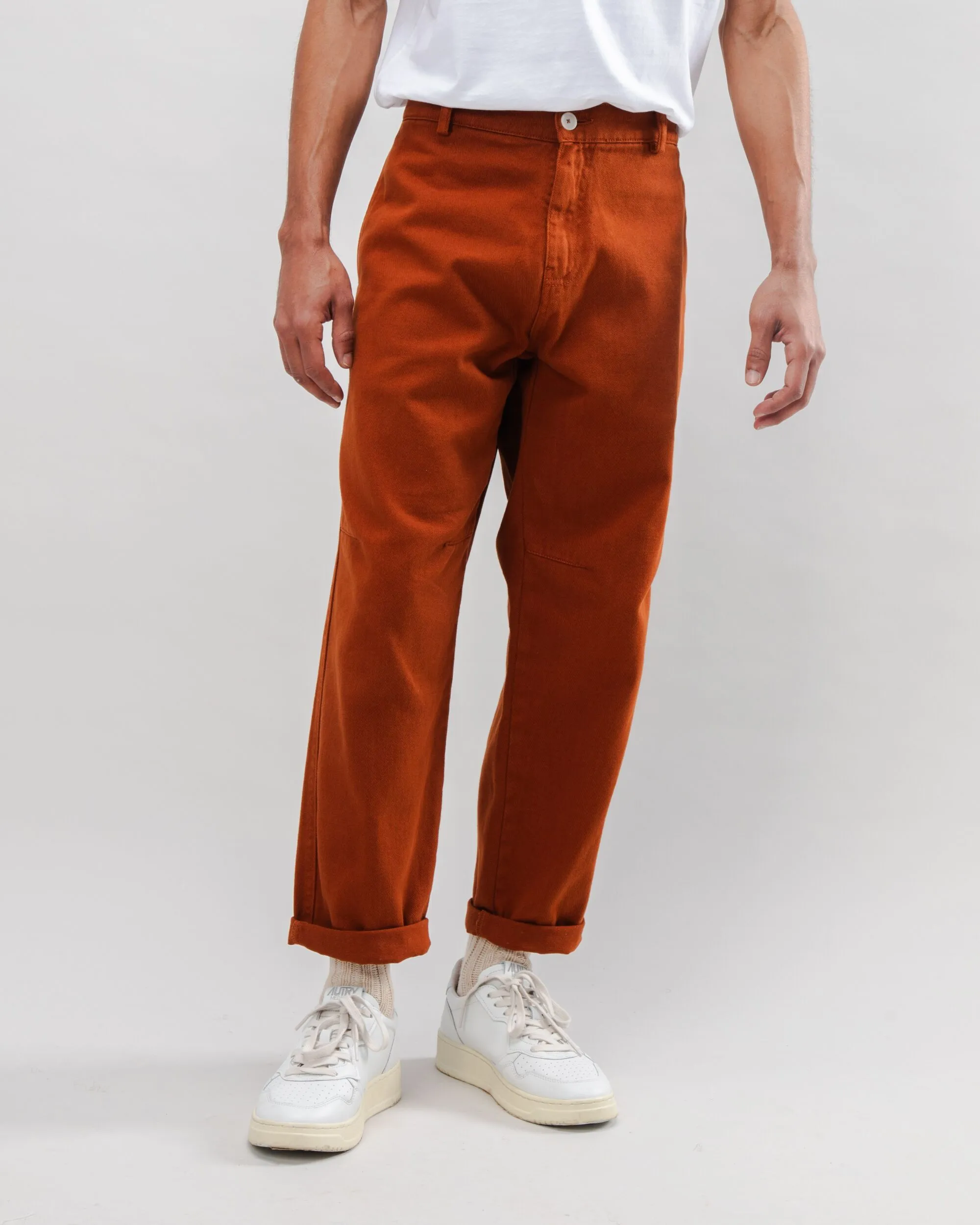 Carpenter Twill Pants Brown