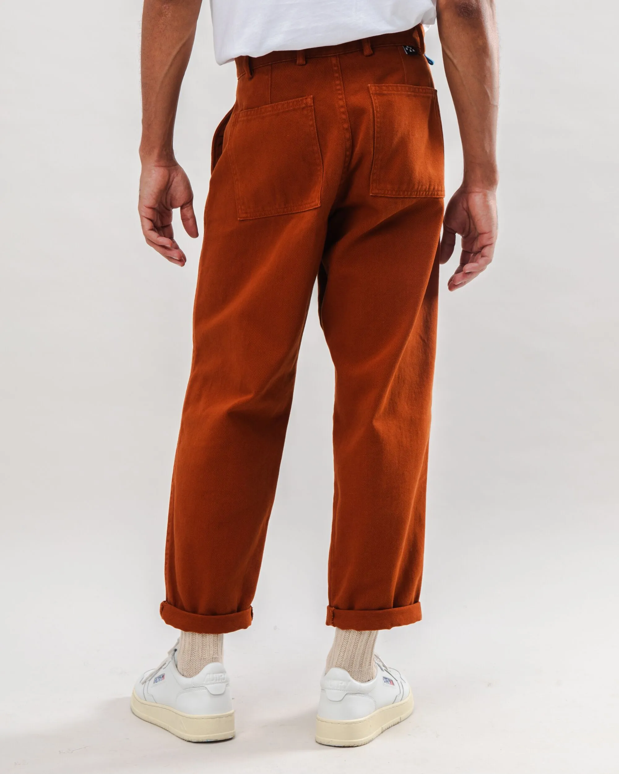 Carpenter Twill Pants Brown