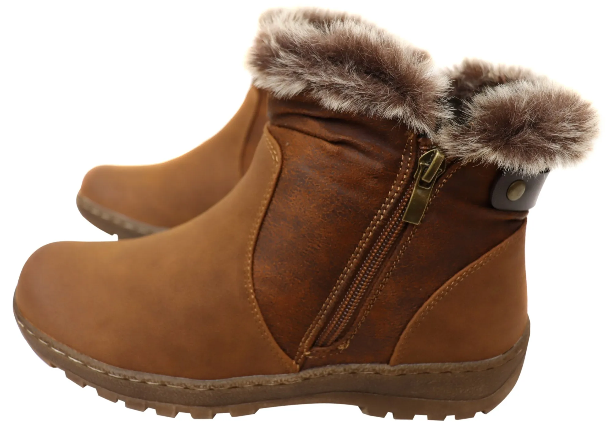 CC Resorts Ginger Womens Comfortable Ankle Boots