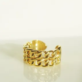 Chain Ring with Double Stacked Design