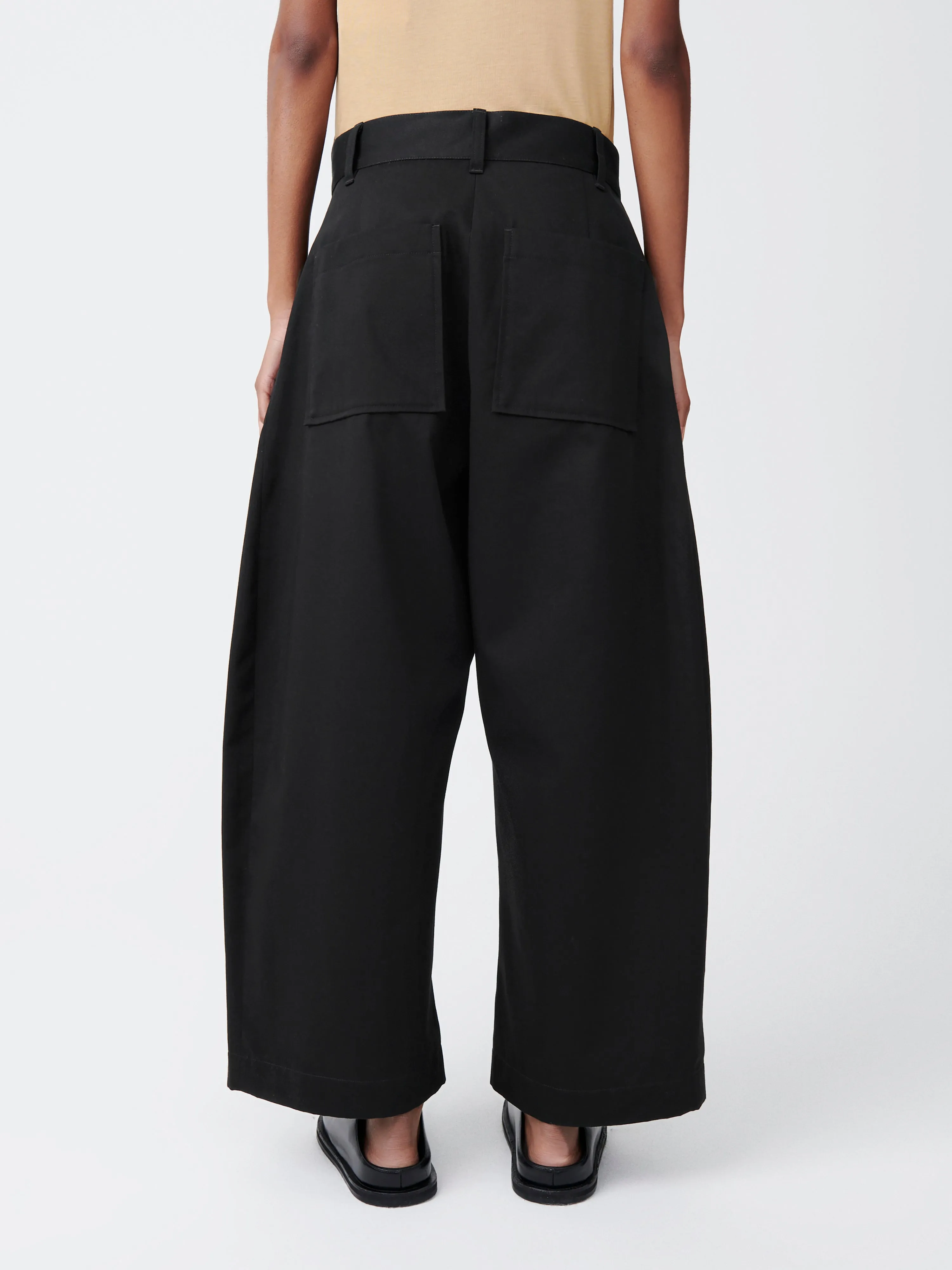 Chalco Black Twill Pants