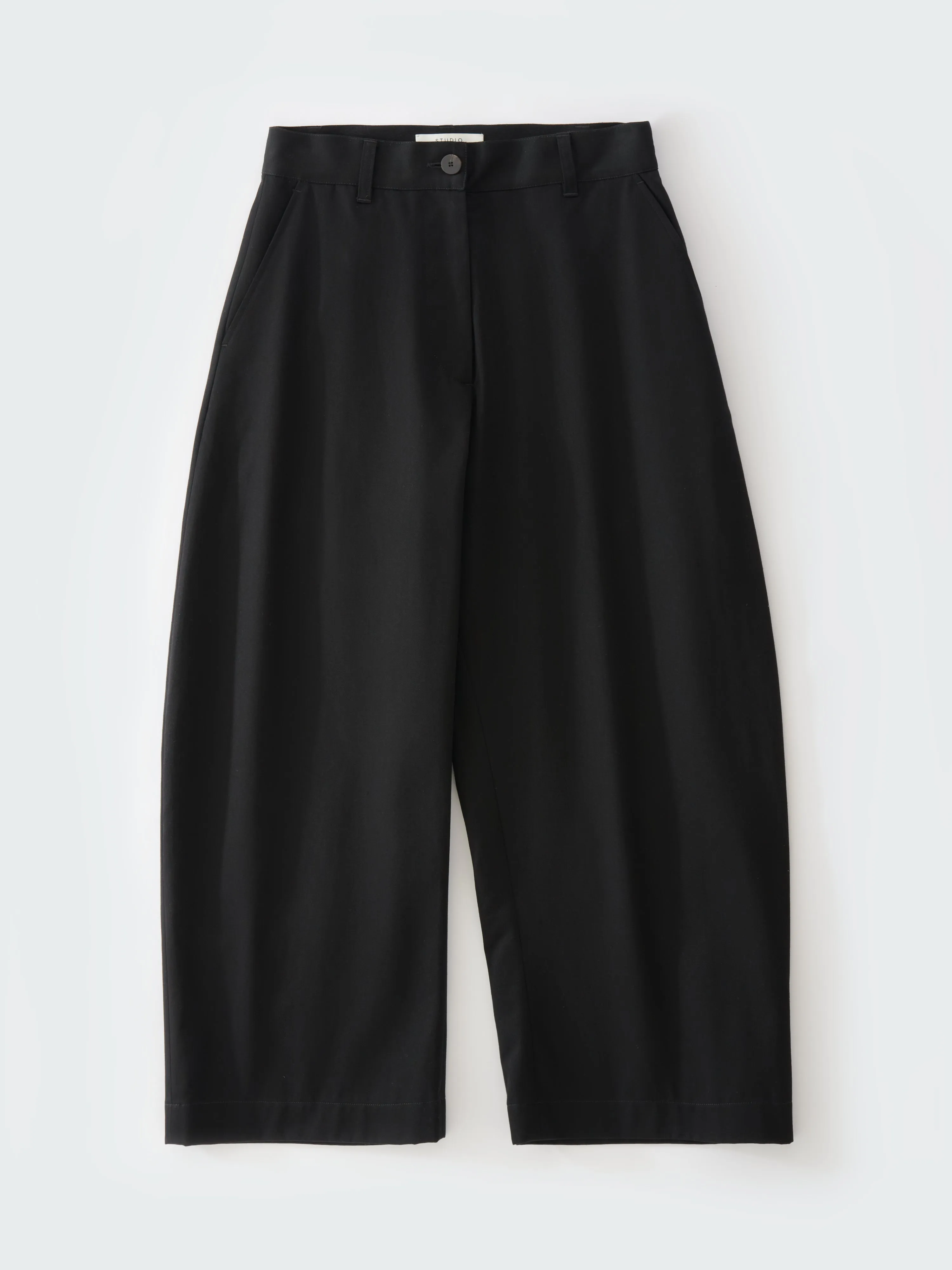 Chalco Black Twill Pants