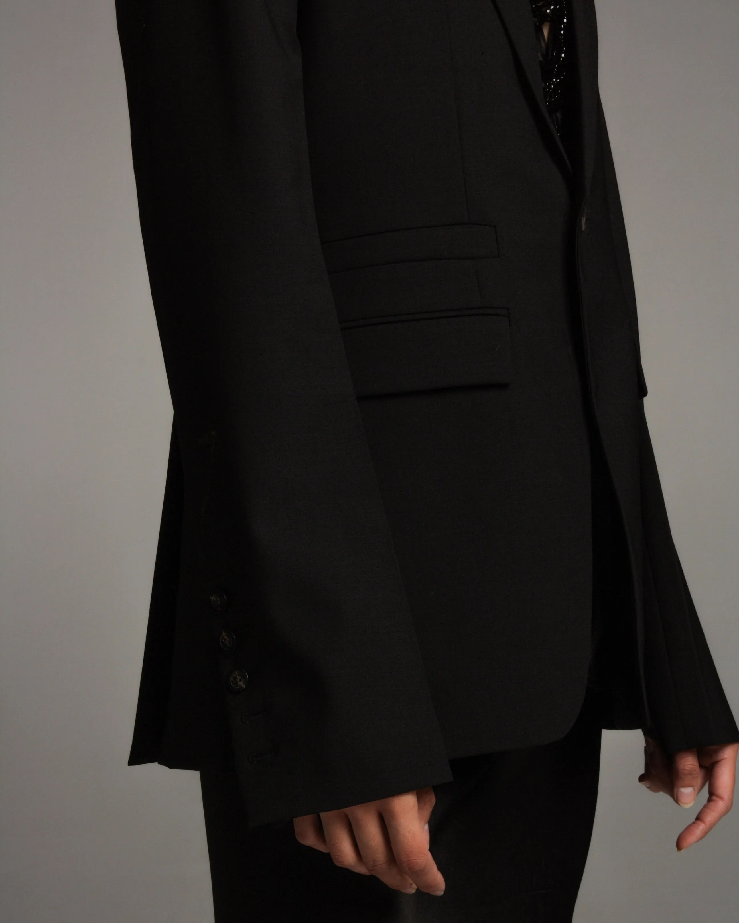 Classic Black Soft Blazer