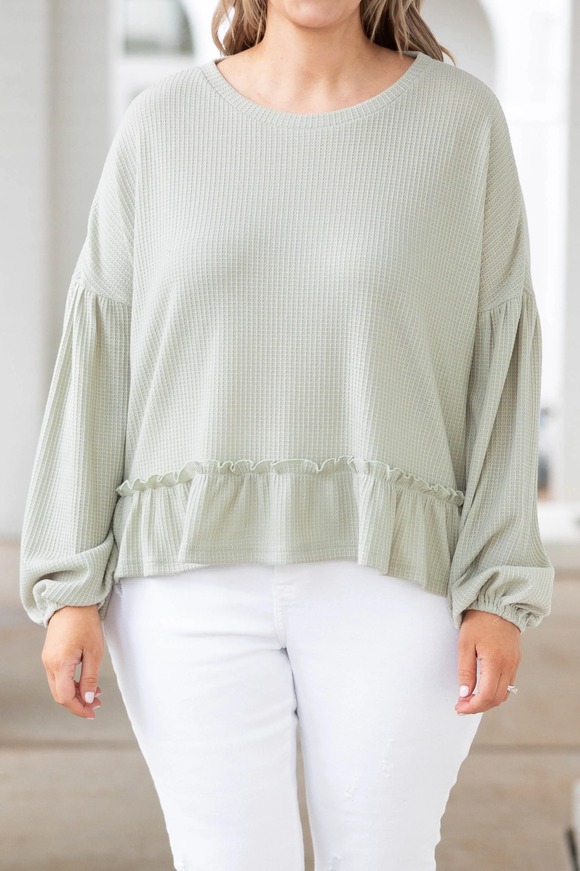 Clever Green Top - Buy Now!