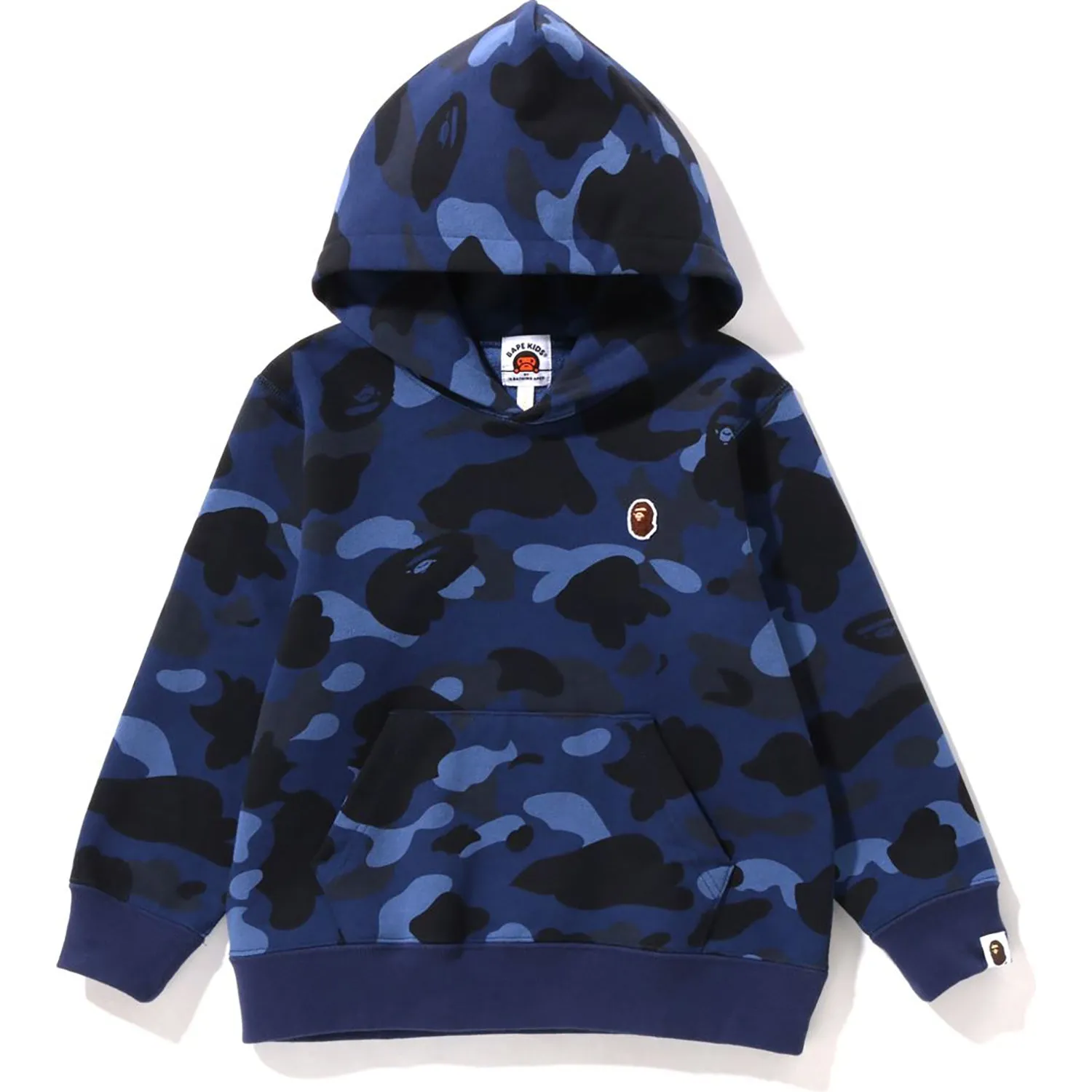 Color Camo Ape Head Kids Hoodie