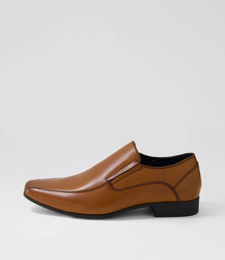 COLORADO Wright Cognac Leather Flats