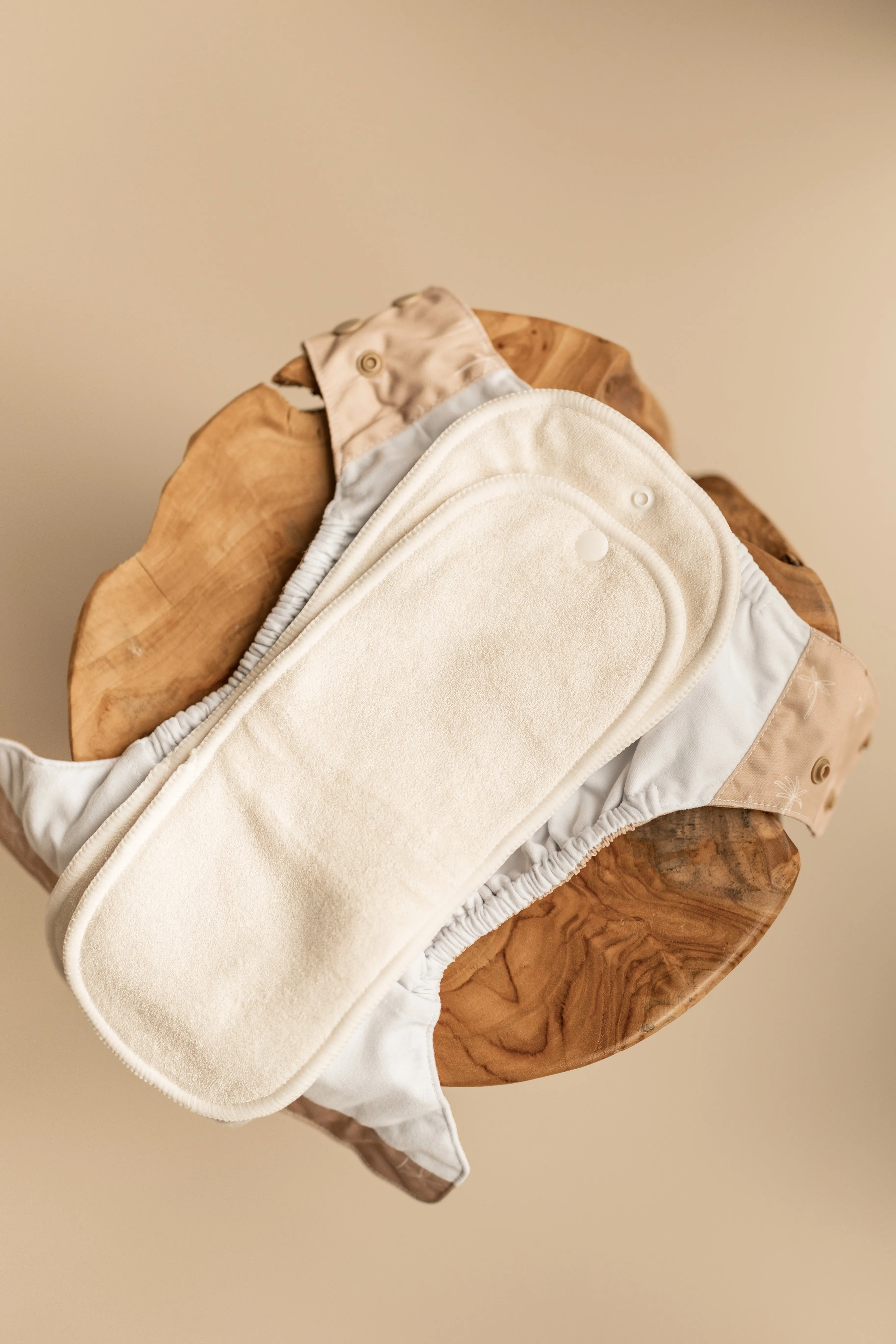 Combination of Pocket Diaper and All-in-One Cloth Diaper for Multiple Uses